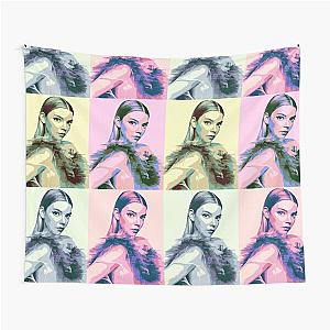 Anya Taylor Joy Pop Art Tapestry