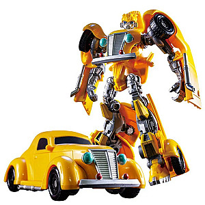18CM AOYI H6002-9D Deformation Robot Car Transformation Action Figure Toys