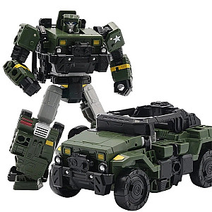 18CM AOYI H6002-9 Deformation Robot Car Transformation Action Figure Toys