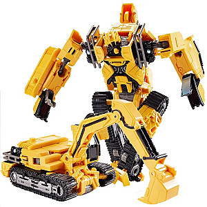 20cm AOYI H6001-8C Devastator Transformation Engineering Vehicles Mode Robot Car Toys