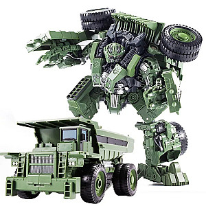 20cm AOYI H6001-8B Devastator Transformation Engineering Vehicles Mode Robot Car Toys