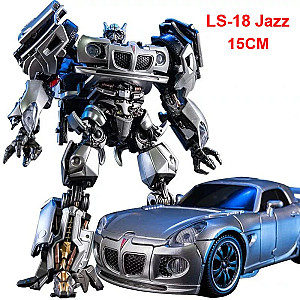 15cm Aoyi LS18 Jazz Transformation Robot KO MPM09 Racing Car Weapon Action Figure Toys