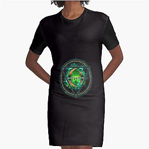 A Perfect Circle Graphic T-Shirt Dress