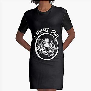 A Perfect Circle Octopus Math Teacher Graphic T-Shirt Dress