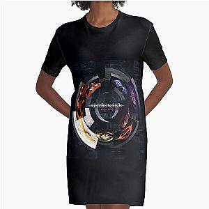 THREE SIXTY A PERFECT CIRCLE Graphic T-Shirt Dress