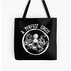 A Perfect Circle Octopus Math Teacher All Over Print Tote Bag