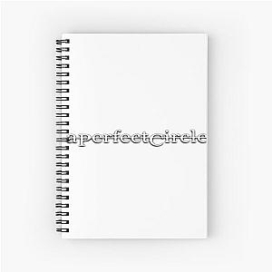 Appealing A Perfect Circle Design  Spiral Notebook