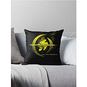 a perfect circle  Throw Pillow