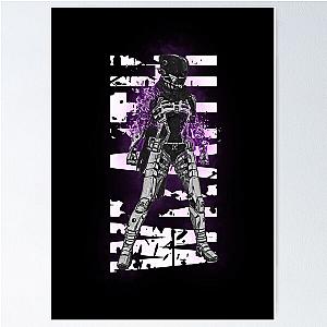 Apex Legends - Wraith Void Walker Shattered (Purple) Poster