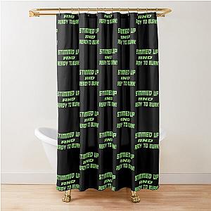 Apex Legends Octane Quip 3 Shower Curtain