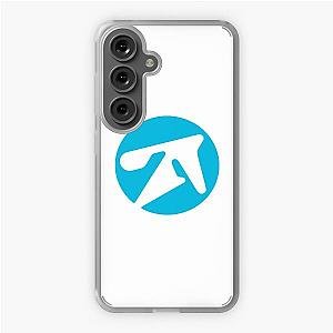 aphex twin alternative style logo in blue  Samsung Galaxy Soft Case