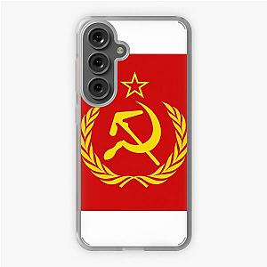 aphex twin ussr flag Samsung Galaxy Soft Case