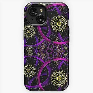 Trippy Aphex twin trippy pattern crystal castles iPhone Tough Case