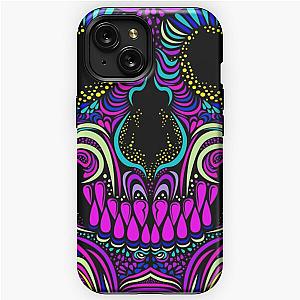 Aphex twin trippy pattern crystal castles iPhone Tough Case