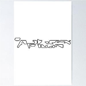 aphex twin merch logo Poster