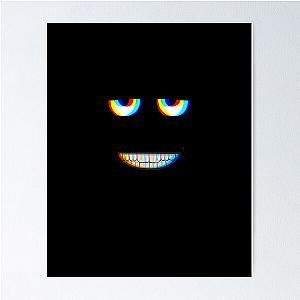 Aphex twin parody trippy face  Poster