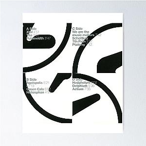 Aphex Twin Logo Selected Ambient Works Back Cover Poster