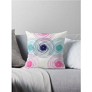 psychedelic Aphex Twin Music Gener, aeon flux Throw Pillow