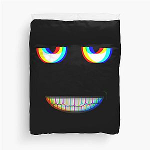 Aphex twin parody trippy face  Duvet Cover