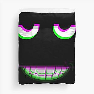 Aphex Twin trippy crippy face, Boards Of Canada Duvet Cover