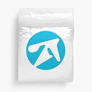 aphex twin alternative style logo in blue  Duvet Cover