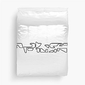 aphex twin merch logo Duvet Cover