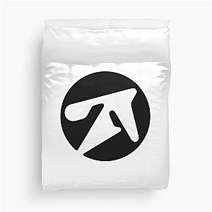 aphex twin alternative style logo in black  Duvet Cover