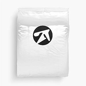 aphex twin alternative style logo in black  Duvet Cover