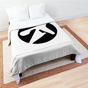 aphex twin alternative style logo in black  Comforter