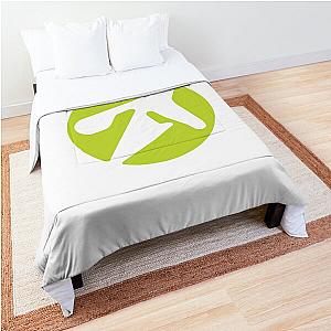 aphex twin alternative style logo in green  Comforter