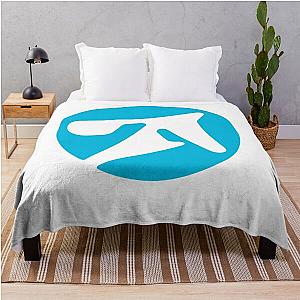 Aphex twin alternative style in blue  Throw Blanket