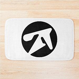 aphex twin alternative style logo in black  Bath Mat