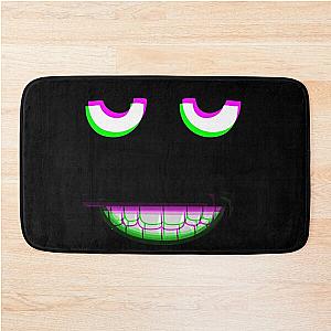 Aphex Twin trippy crippy face, Boards Of Canada Bath Mat