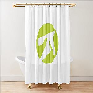 aphex twin alternative style logo in green  Shower Curtain