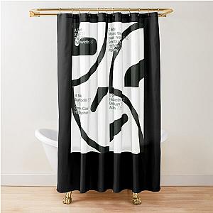 Aphex Twin Selected Shower Curtain