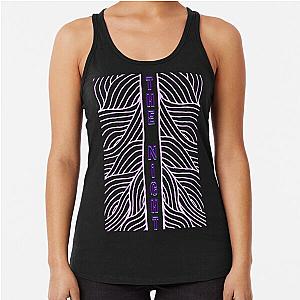 Aphex twin trippy pattern crystal castles Racerback Tank Top