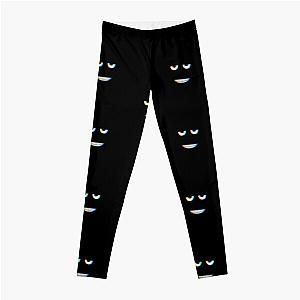 Aphex twin parody trippy face  Leggings