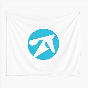 aphex twin alternative style logo in blue  Tapestry