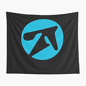 Aphex Twin Alternative Style Logo In Blue Tapestry