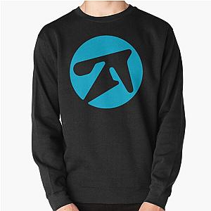 Aphex twin alternative style logo in blue Pullover Sweatshirt