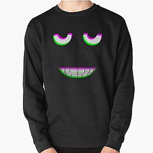 Aphex Twin trippy crippy face Pullover Sweatshirt