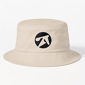 aphex twin alternative style logo in black  Bucket Hat