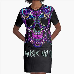 Aphex twin trippy pattern crystal castles Graphic T-Shirt Dress