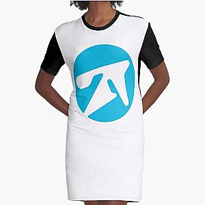 Aphex twin alternative style in blue  Graphic T-Shirt Dress