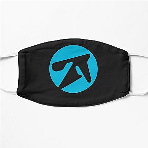 Aphex twin alternative style logo in blue Flat Mask