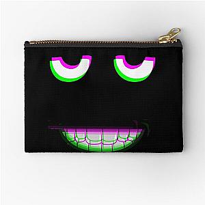 Aphex Twin trippy crippy face, Boards Of Canada Zipper Pouch