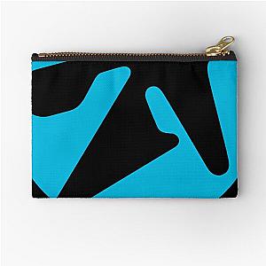 Aphex Twin Alternative Style Logo In Blue Zipper Pouch