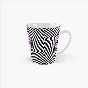 Hypnotic mouth Aphex twin trippy pattern crystal castles Tall Mug