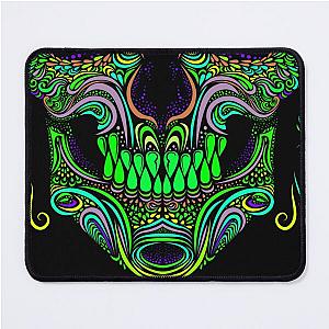 psychedelic skull Aphex twin trippy pattern crystal castles Mouse Pad