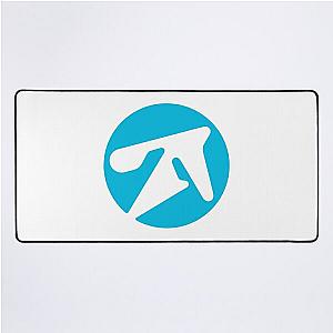 aphex twin alternative style logo in blue  Desk Mat